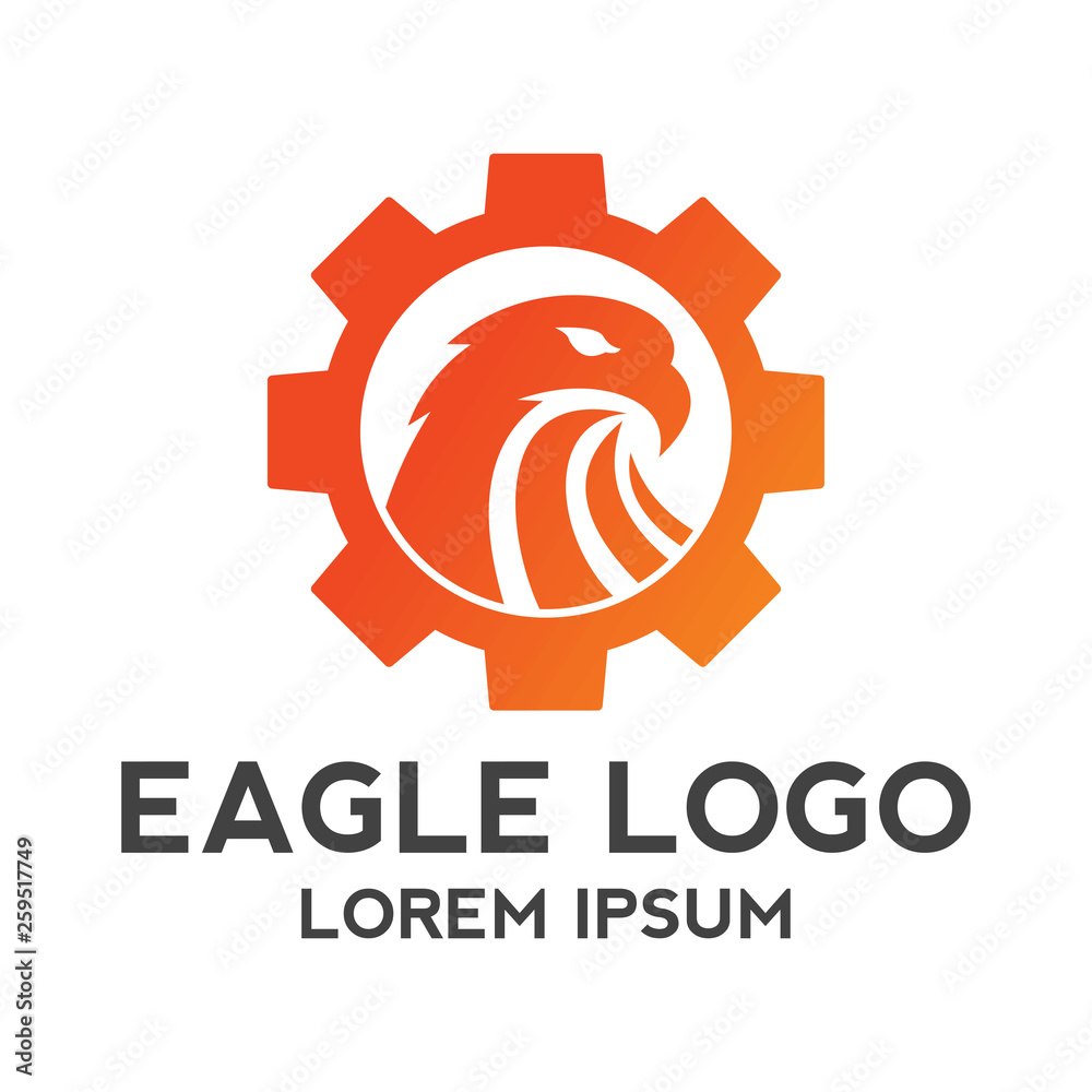 eagle industry logo design