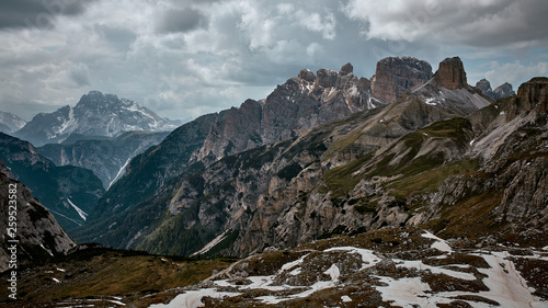 Eindrucksvoller Bergblick in den Dolomiten.