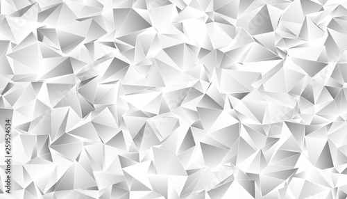 3D background. Abstract triangle texture. Futuristic polygonal wallpaper