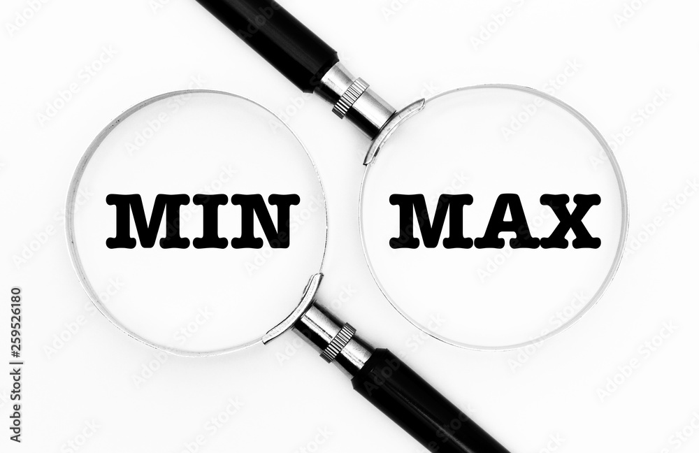 minimum-or-maximum-foto-stok-adobe-stock