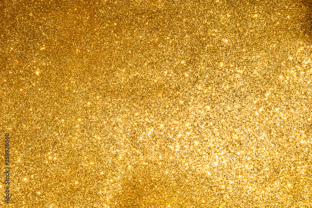 golden glitter abstract background