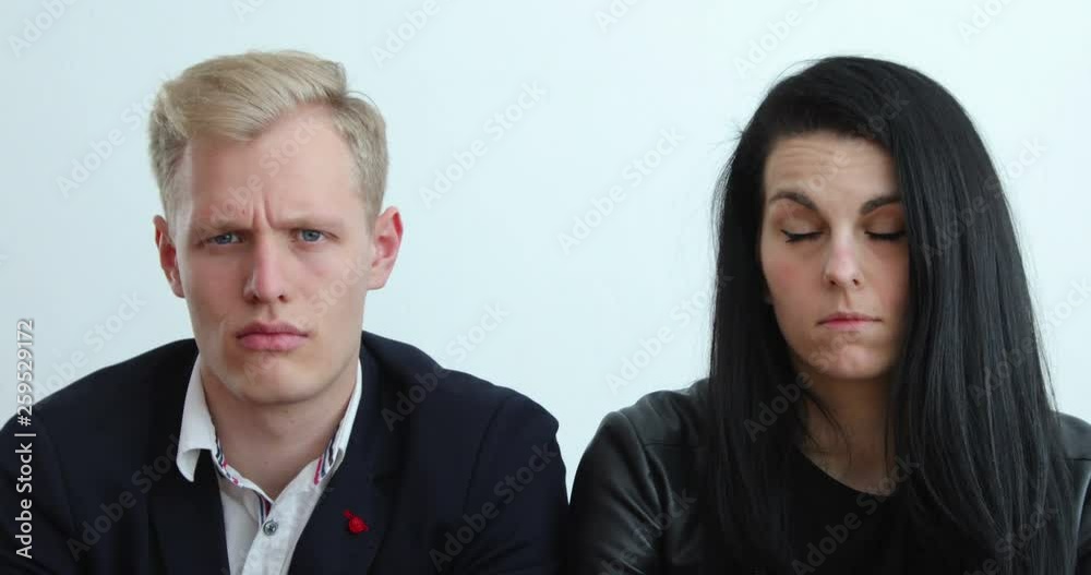 Couple solves crisis in short time, emotions from desperate to happiness in a few seconds. Couple solves crisis in short time, emotions from desperate to happiness in a few seconds.