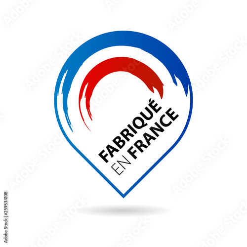 Logo Fabriqué en France pour toutes vos étiquettes