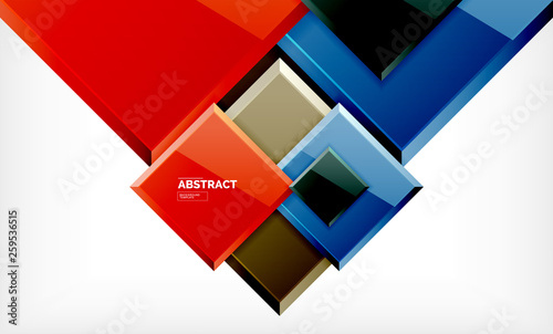 Geometric abstract background, modern square design Free Download Geometric abstract background, modern square design - GFXLoad