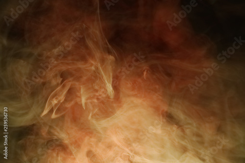 Background of abstract colored smoke. Star nebulae.