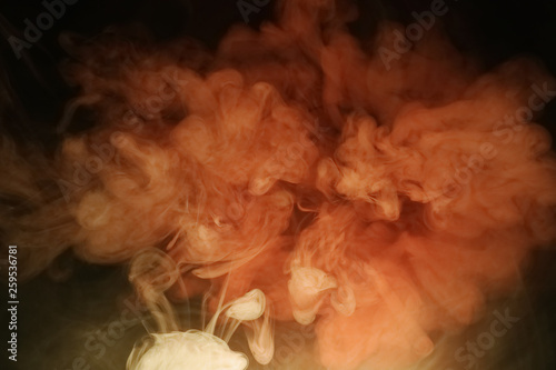 Background of abstract colored smoke. Star nebulae.