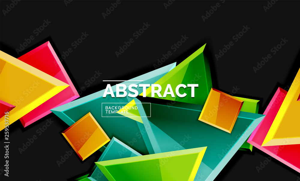 Shiny style geometric background Shiny style geometric background