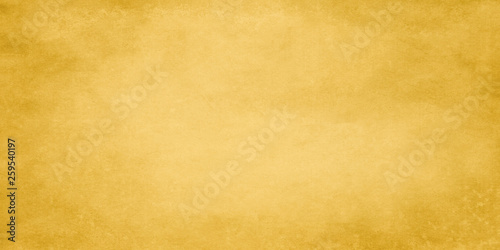 Gold wide grunge vintage paper.