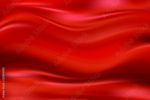 Abstract background luxury red cloth or liquid wave or wavy folds of grunge silk texture satin material or luxurious background or elegant wallpaper design background