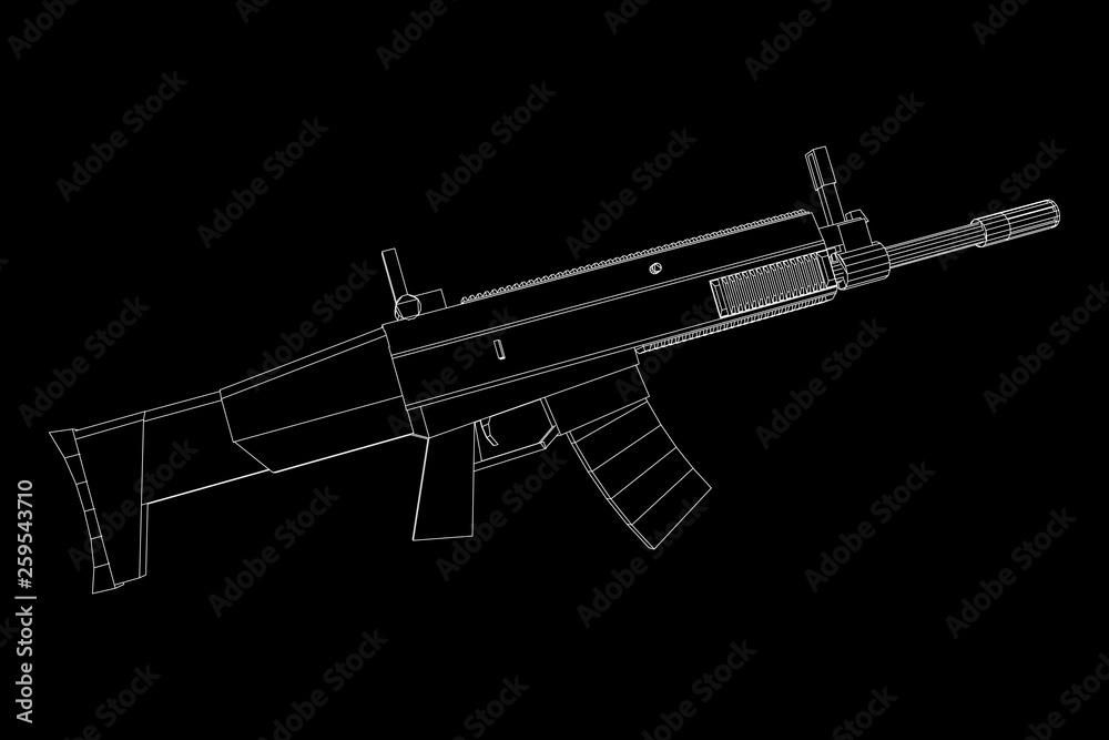 Assault automatic fire rifle Assault automatic fire rifle