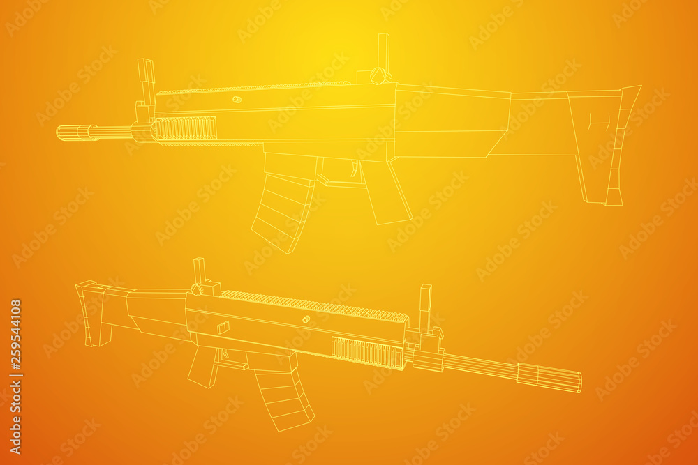Assault automatic fire rifle Assault automatic fire rifle