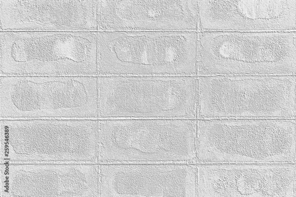 Fototapeta premium white brick wall pattern design
