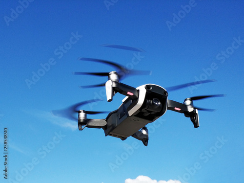 Fototapeta Naklejka Na Ścianę i Meble -  Drone flying in the sky