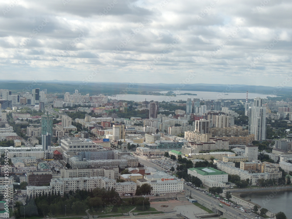 Fototapeta premium aerial view