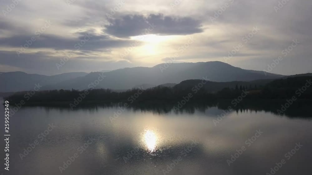 Lake Banyoles, Catalonia, Spain
Spring sunset on the lake, calm peace Lake Banyoles, Catalonia, Spain
Spring sunset on the lake, calm peace