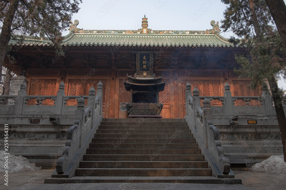Shaolin temple is a one of the Buddha temple, Luoyang Henan/China.