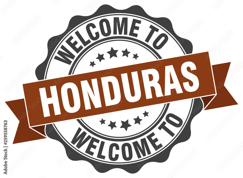 Honduras round ribbon seal