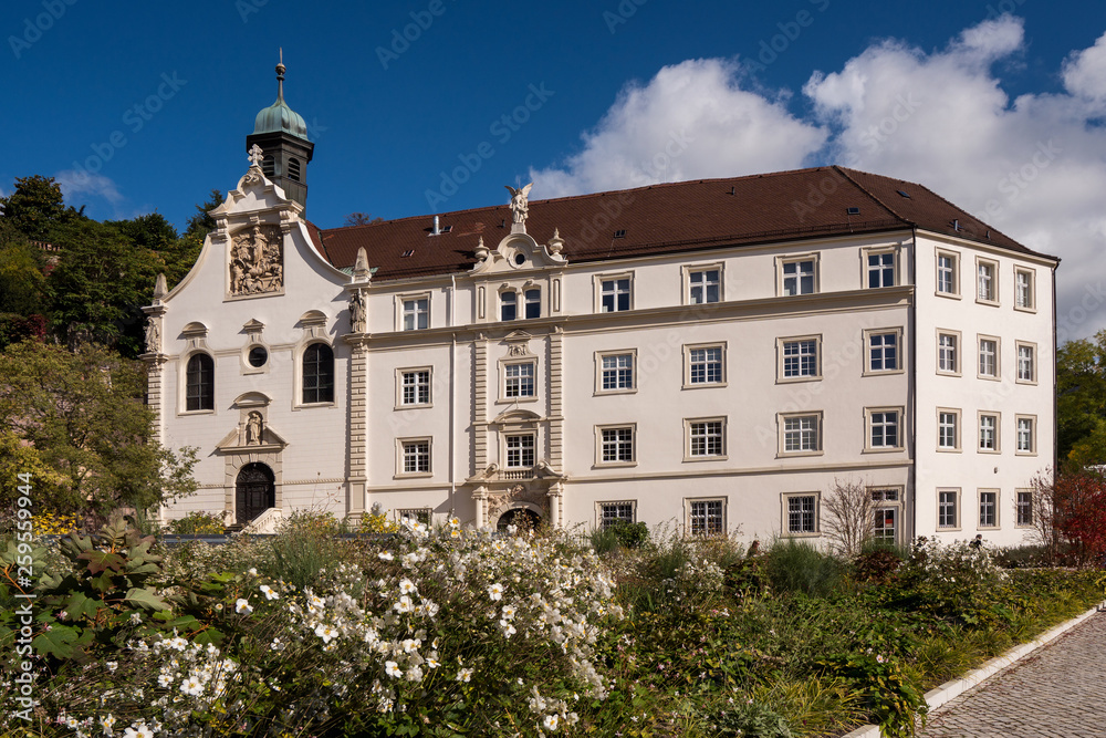 Monastery school from the Holy Sepulcher in Baden-Baden, Germany.