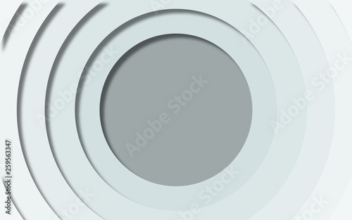 minimal white paper cut bac...
