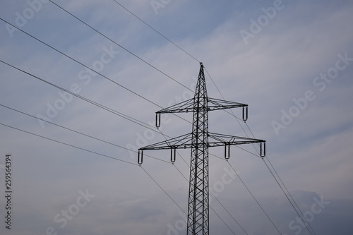 Freileitungsmast photo