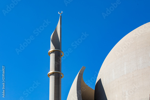 Canvas Print Moschee, Zentralmoschee in Köln Ehrenfeld