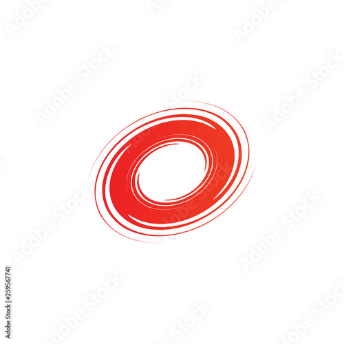 O letter logo design vector template