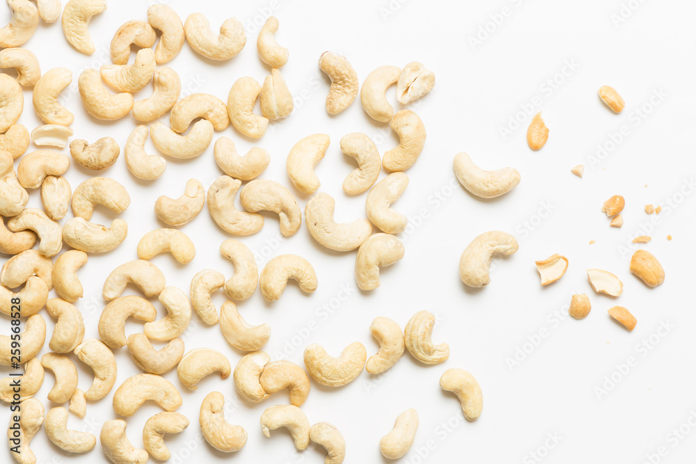 Composition of dry cashew Composition of dry cashew
