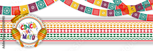Cinco De Mayo vector design with sombrero.