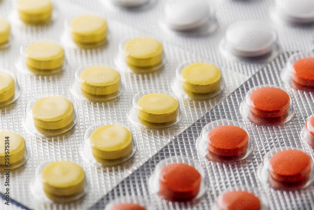 Many pills from various diseases. The concept of health and medicine. Many pills from various diseases. The concept of health and medicine.