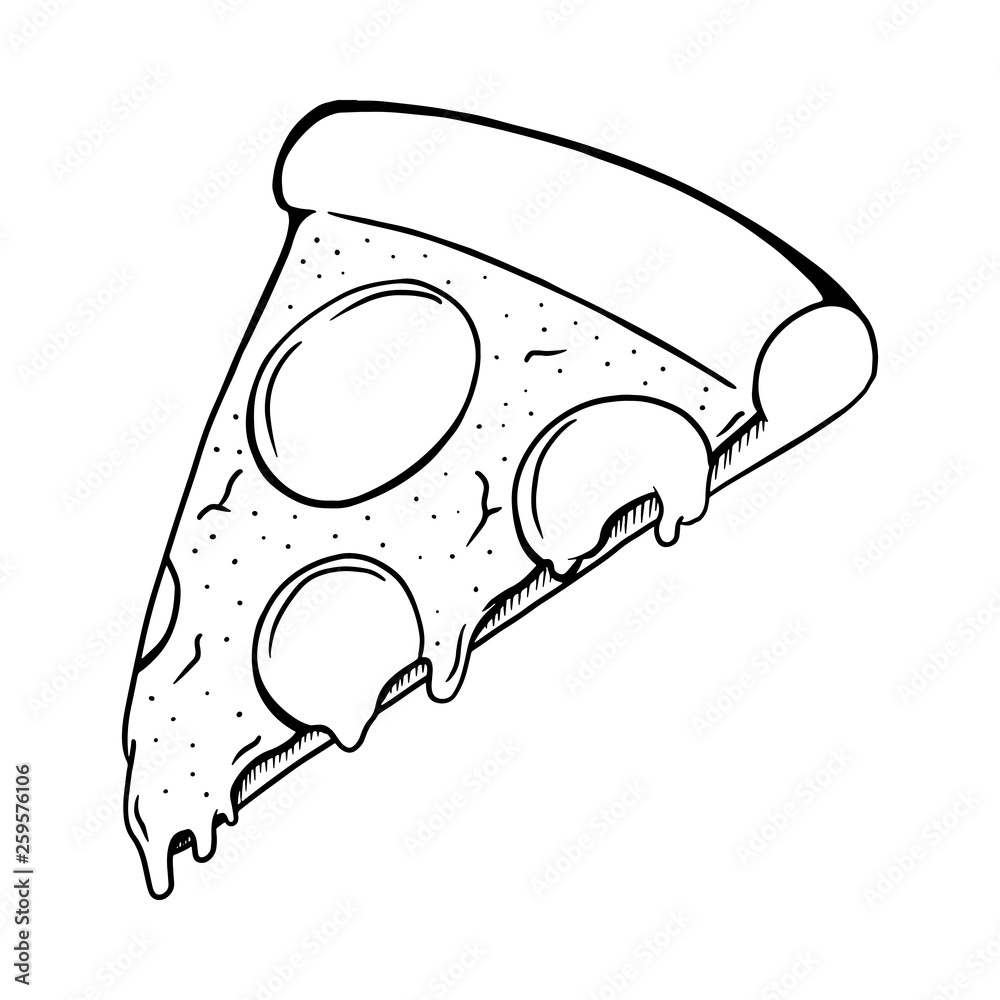 Vector Pizza Logo Stock Illustration - Download Image Now - Pizza