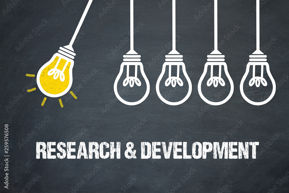 Fototapeta premium Research & Development