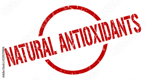 natural antioxidants stamp
