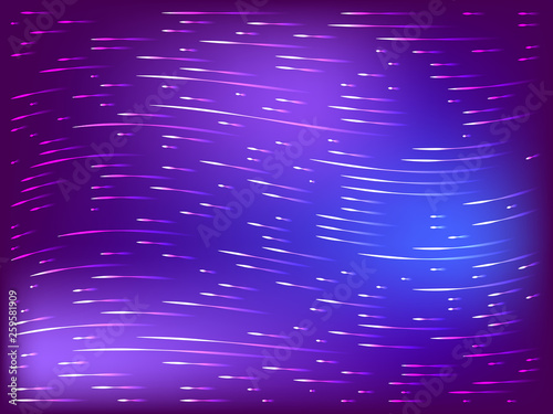 Abstract technology background. Array with dynamic particles.