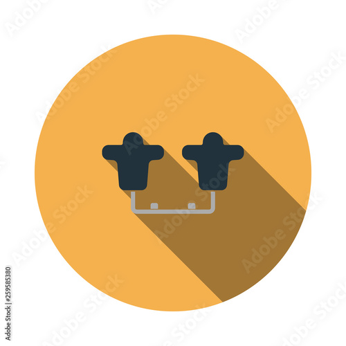 American football  tackling sled icon