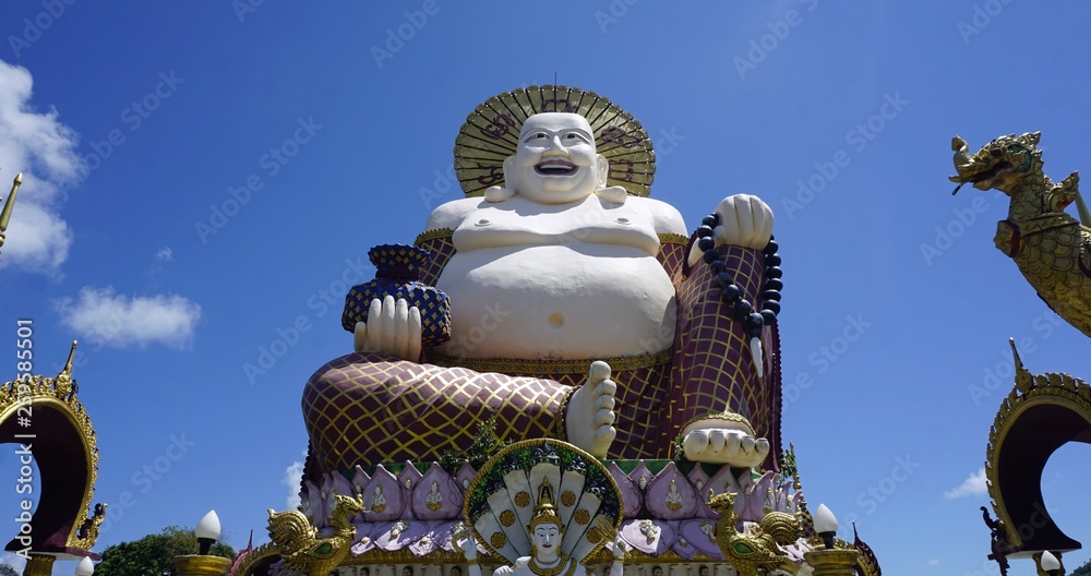 Fototapeta premium plai laem temple complex on koh samui