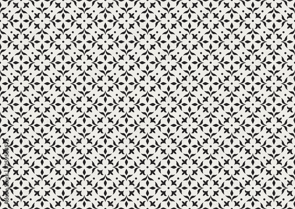 Decorative Tiles Vector Seamless. Traditional style background. Abstract geometric texture. Decorative Tiles Vector Seamless. Traditional style background. Abstract geometric texture.