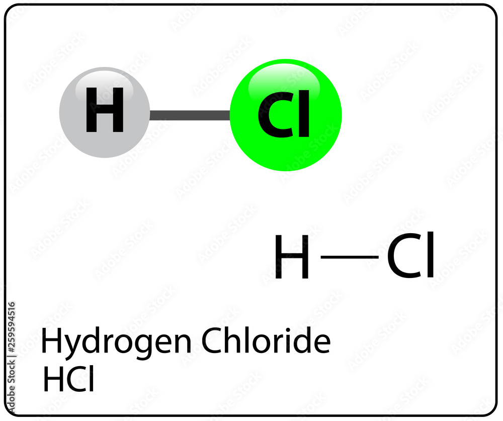 Hydrogen chloride formula