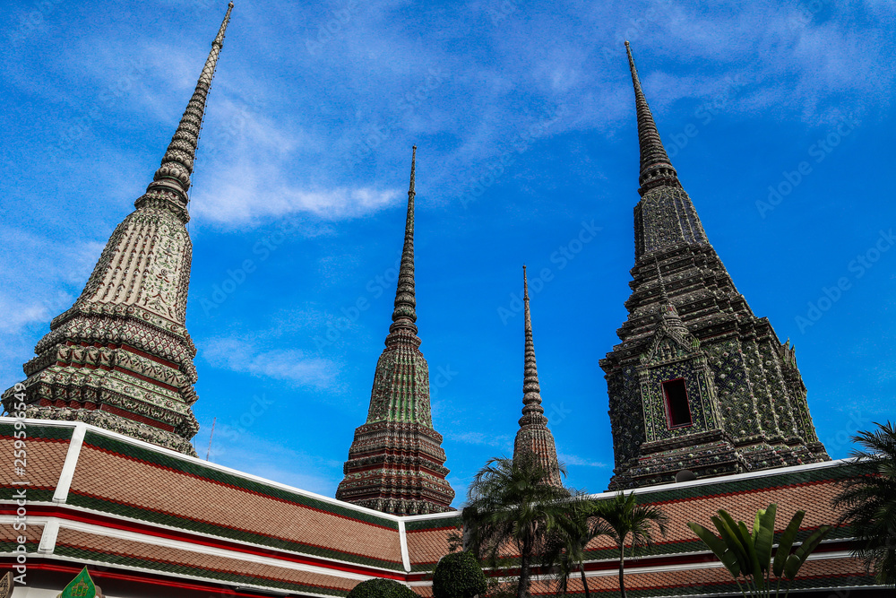 Wat Pho ( Temple of the Reclining Buddha), or Wat Phra Chetuphon, is located behind the Temple of the Emerald Buddha and a must-do for any first-time visitor in Bangkok. It's one of the largest temple