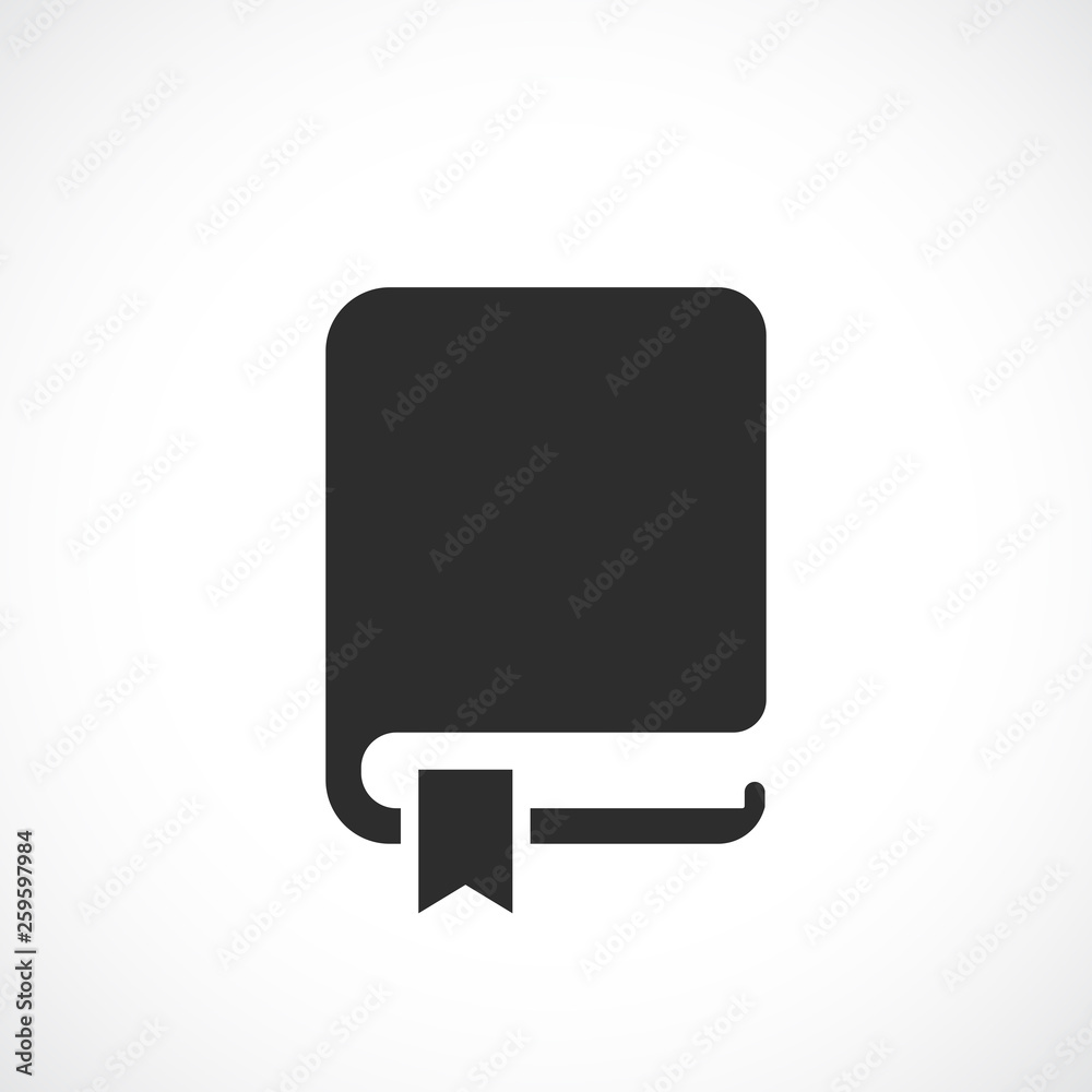 Manual book vector icon Manual book vector icon