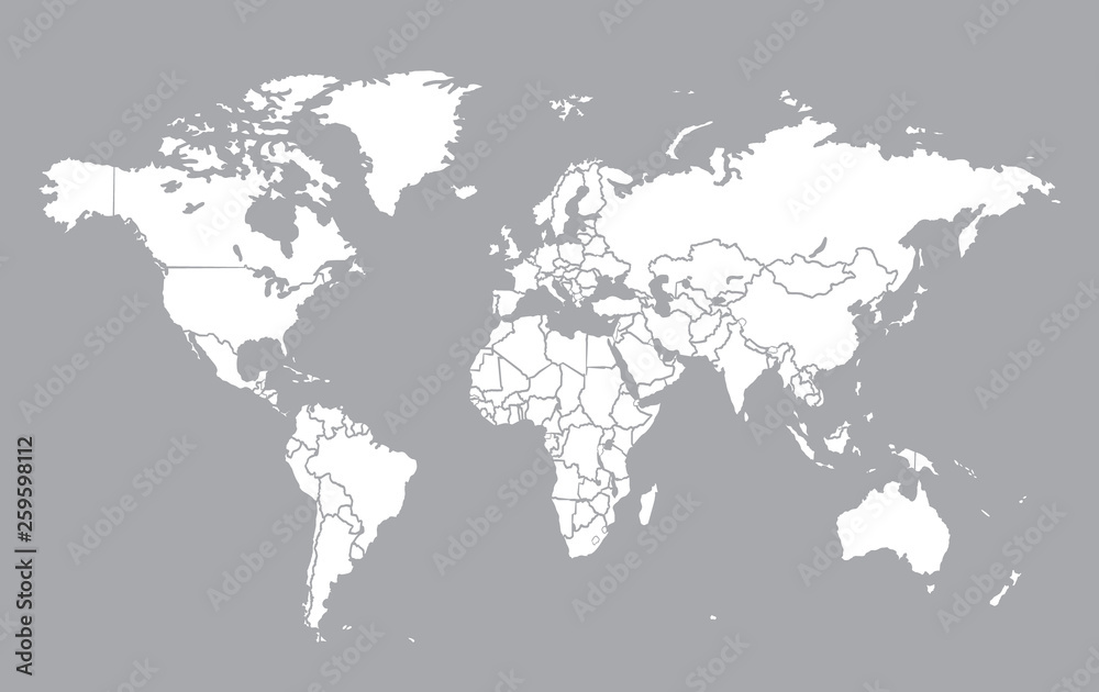 World map. Vector illustration World map. Vector illustration