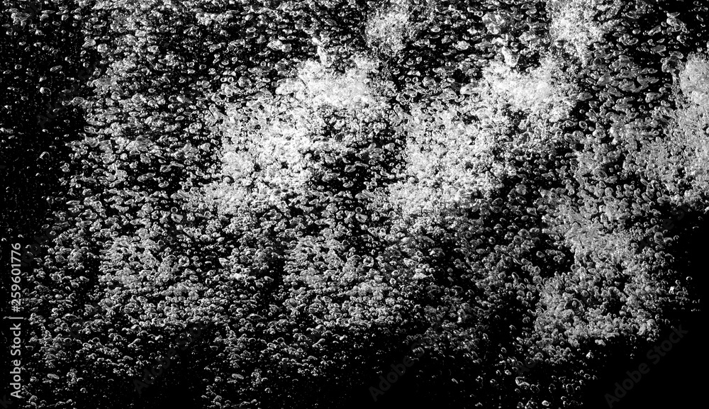 waterdrops bubbles on a dark background waterdrops bubbles on a dark background
