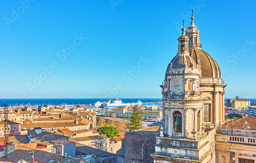 Old town of Catania