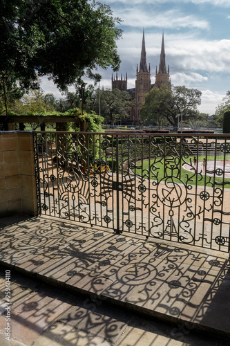 Photography cathedral in the park