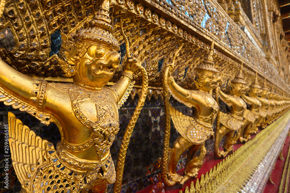 Wat Phra Kaew, commonly known in English as the Temple of the Emerald Buddha or grand palace is regarded as the most sacred Buddhist temple in Thailand