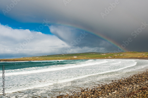 Skaill Bay at Skara Brae - Orkney Islands, Scotland, UK photo