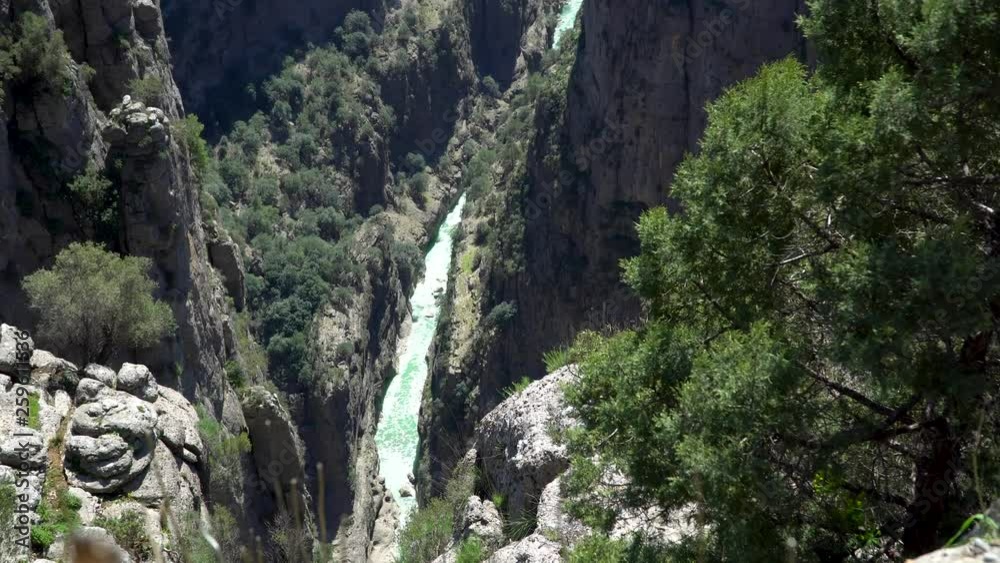 Canyon landscape from Manavgat, Antalya,Turkey. Great Tazi Canyon and cliff. Canyon landscape from Manavgat, Antalya,Turkey. Great Tazi Canyon and cliff.