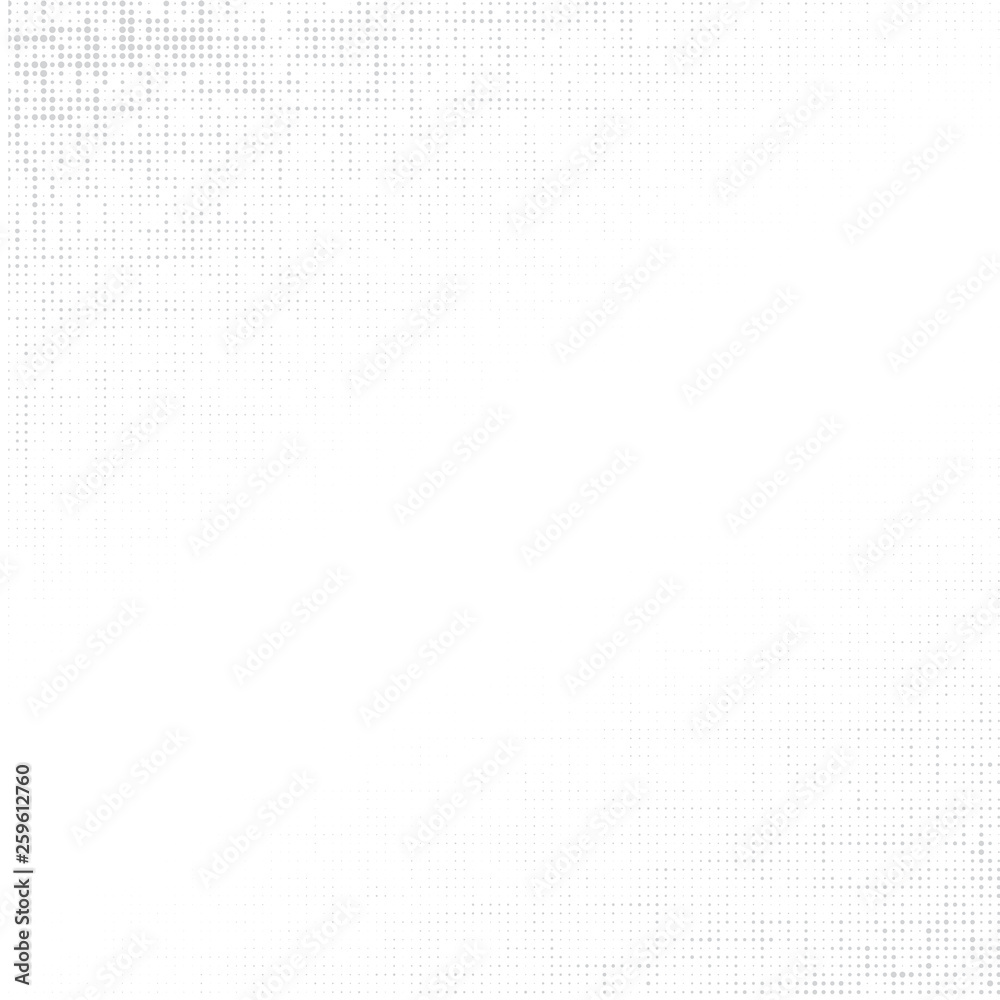Background of a grey dots on a white Background of a grey dots on a white