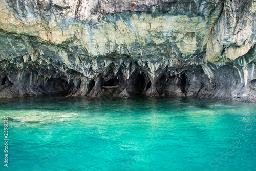 Grotte e caverne di marmo ne lago General Carrera  Puerto Rio Tranquillo  Patagonia  Cile