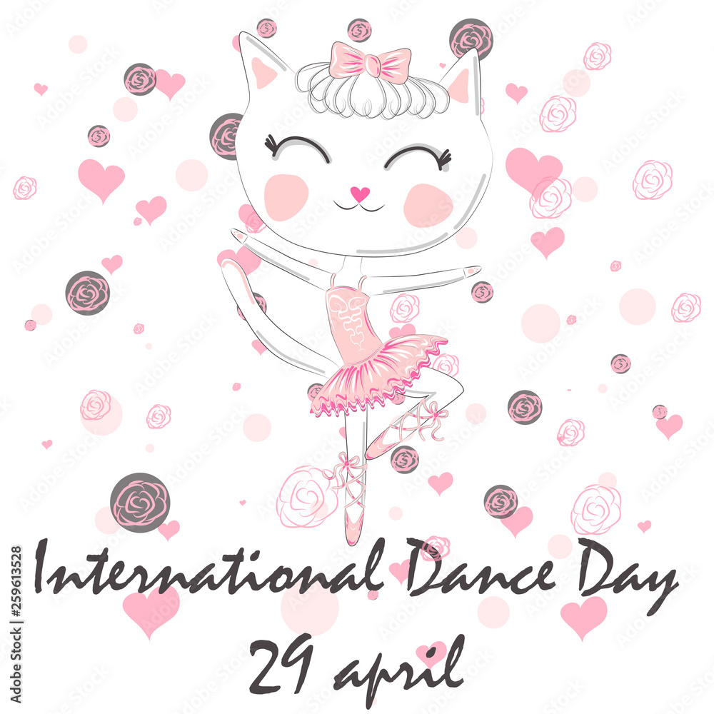 International Dance Day concept. April 29