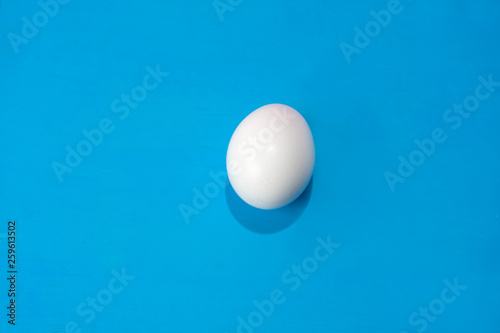 Egg on colorful background
